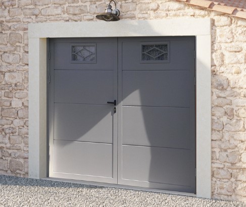 Portes battantes et coulissantes (double doors)