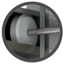 4 roues nylon anti-poussière